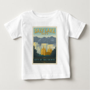 City of the Saints Salt Lake City, Utah Baby T-Shirt