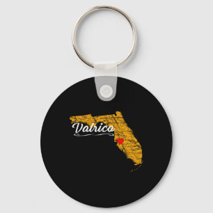 City Of Valrico Florida Vacation Souvenir Merch - Keychain