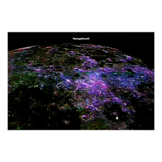 City on the edge of forever Glossy Poster