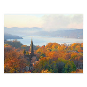 City On the River Photo Print