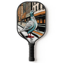 City Pigeon Personalized Pickleball Paddle