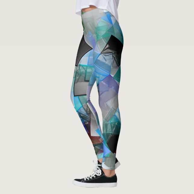 City Puddles..... Leggings (Left)