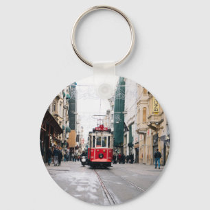 City Rail Car Keychain