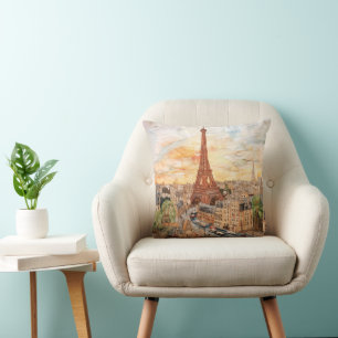 City Road Old House Architecture #75 Throw Pillow