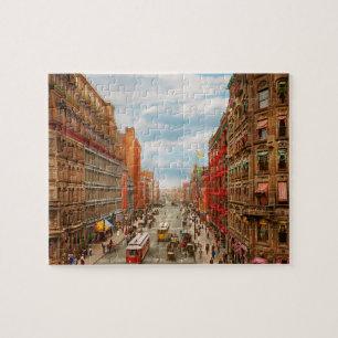 City - Rochester NY - Downtown Rochester 1904 Jigsaw Puzzle
