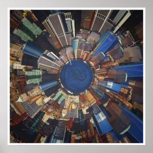 City Scene Surround Poster