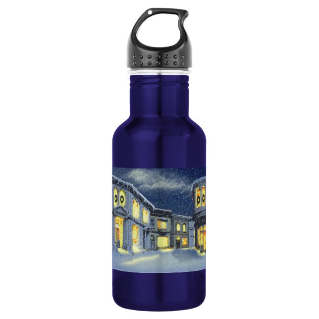 City Sidewalks 532 Ml Water Bottle (Front)