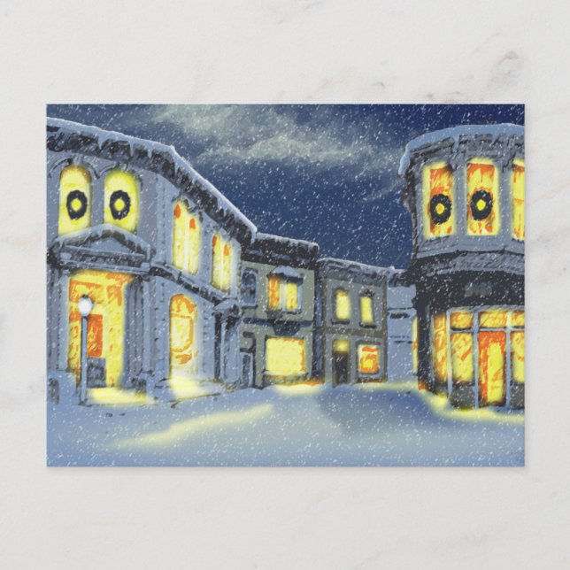 City Sidewalks Postcard (Front)