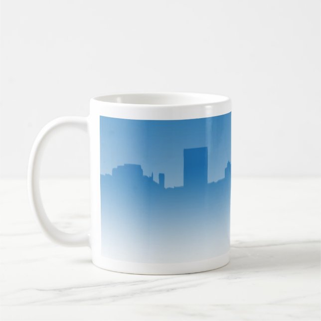 City Skyline Graphic Mug (Left)