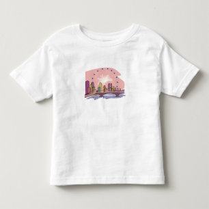 City Skyline- Toddler T-shirt