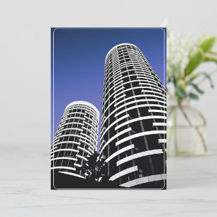 City Skyscraper Invitations