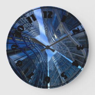 City Skyscrapers Clock