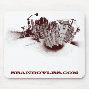 city spray mouse pad