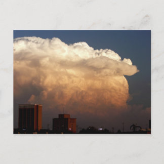 City Storm Postcard