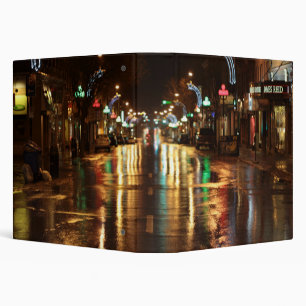 City street at night binder