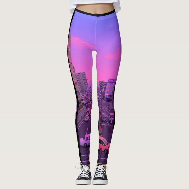 City street leggings (Front)