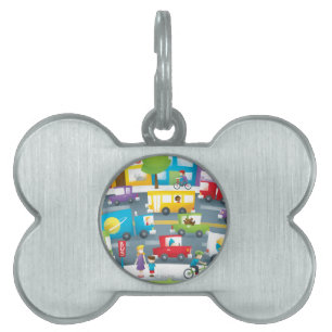 City Street Pet Tag