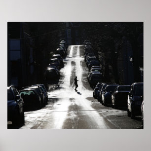 City street poster
