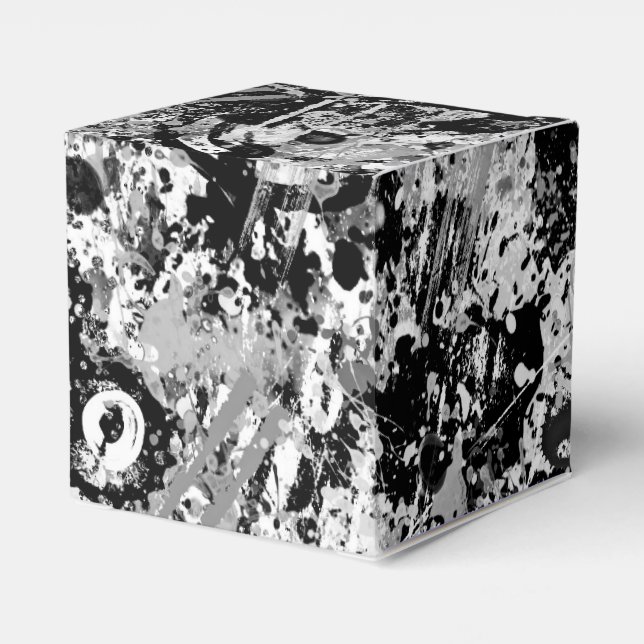 City Streets Favor Box (Back Side)