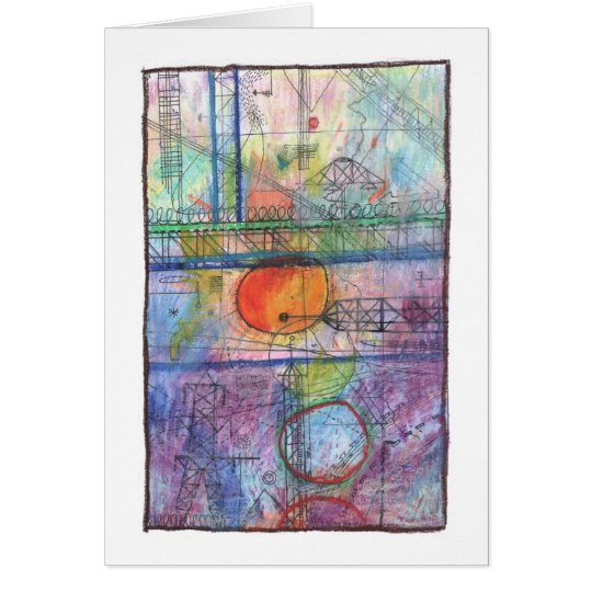 City Sunrise Card