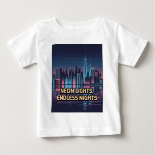 City That Never Sleeps New York Baby T-Shirt