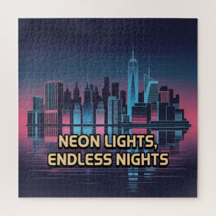 City That Never Sleeps New York Jigsaw Puzzle