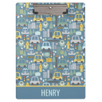 City Transportation Kids Personalized