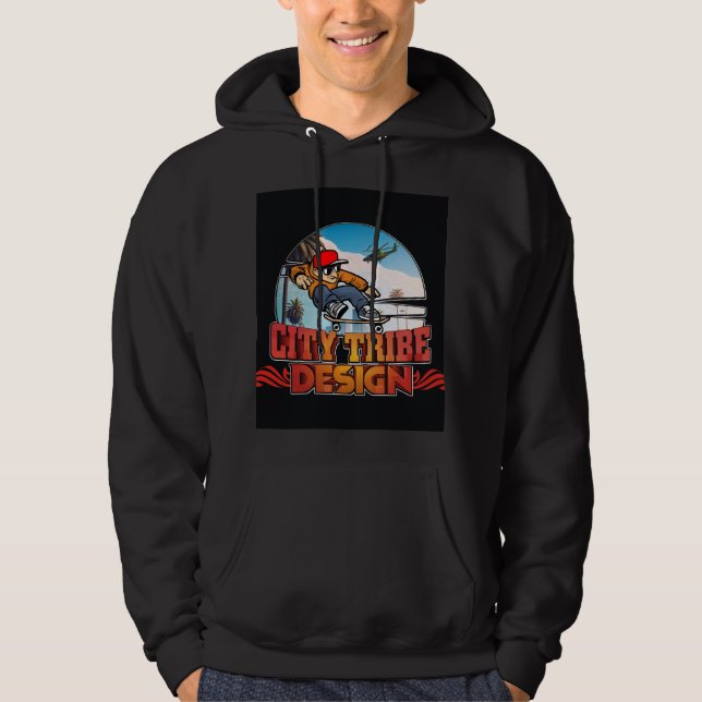 City Tribe hoodie (Front)
