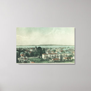 City View from City Hall TowerAlameda, CA Canvas Print