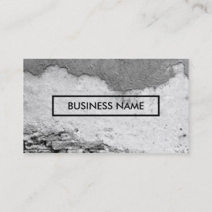 city wall business card