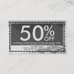 city wall coupon card