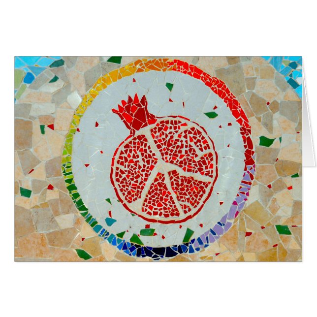 CITYarts Israel Peace Wall Card (Front Horizontal)