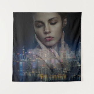 citygirl tapestry