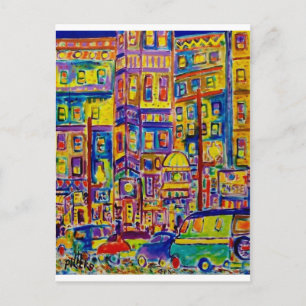 Cityscape Bronx by Piliero Postcard