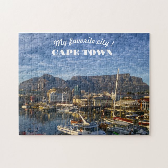 Cityscape Cape Town My favourite City Puzzle  (Horizontal)