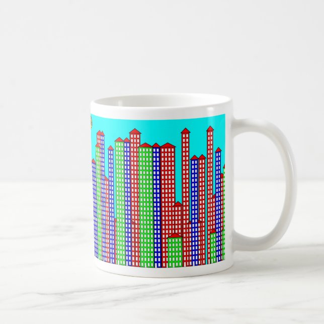 Cityscape Coffee Mug (Right)