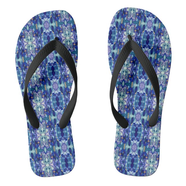 Cityscape Flip Flops (Footbed)