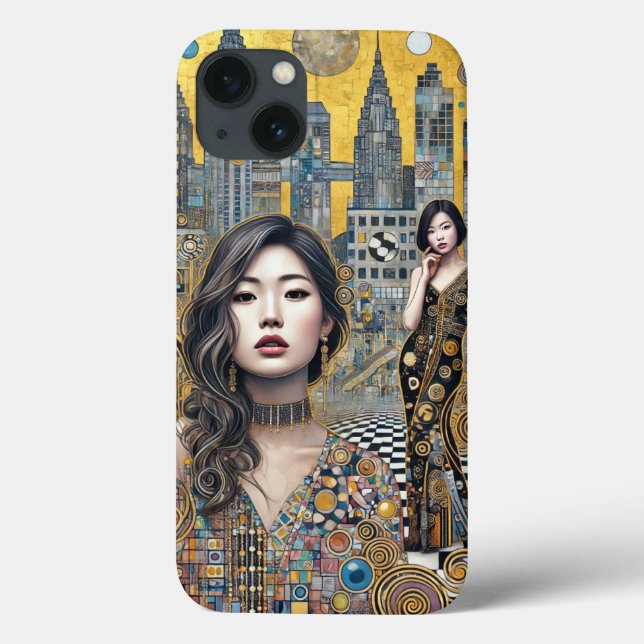 "Cityscape Muse" iPhone / iPad case (Back)