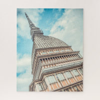Cityscape of Mole Antonelliana, Turin, Italy