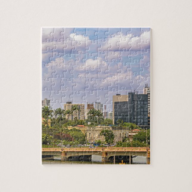 Cityscape of Recife, Pernambuco Brazil Jigsaw Puzzle (Vertical)