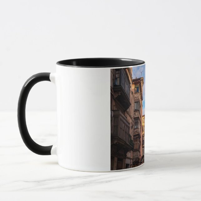 cityscape Two-Tone coffee mug (Left)