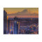 Cityscape view of Seattle downtown, football
