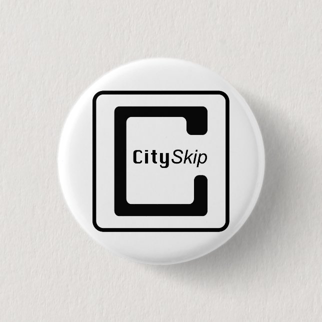CitySkip Buttons (Front)