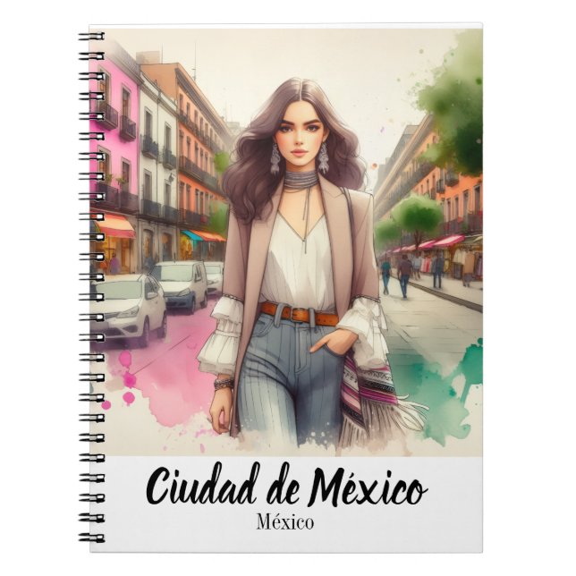 Ciudad de México Notebook (Front)