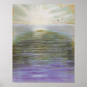 Ciurlionis - Sunrise 1904 Poster