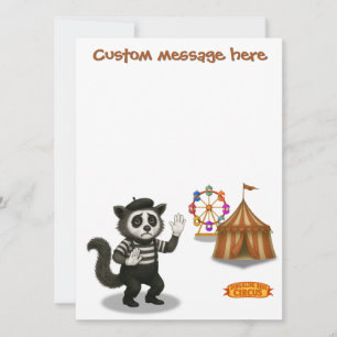Civet mime. Add your own message. Card