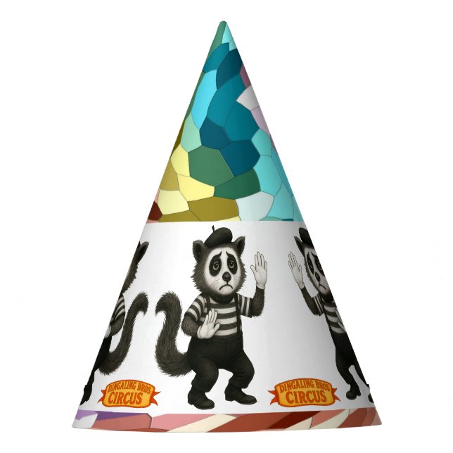 Civet mime party hat (Front)