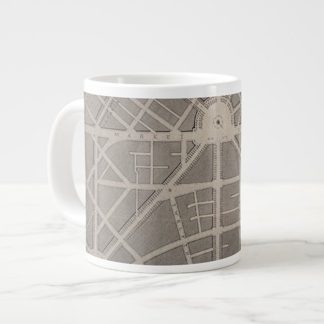 Civic Centre, San Francisco Large Coffee Mug (Front Left)