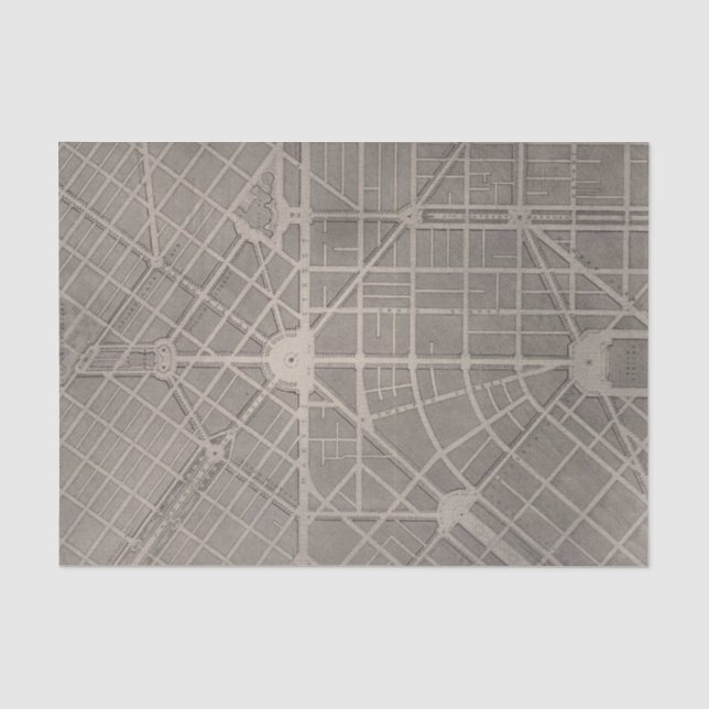 Civic Centre, San Francisco Tissue Paper (Front)