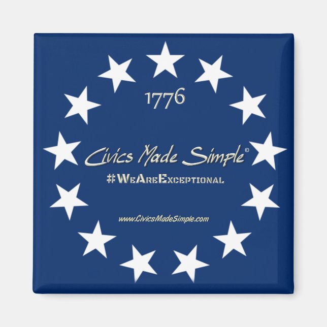 Civics Made Simple Magnet (Front)
